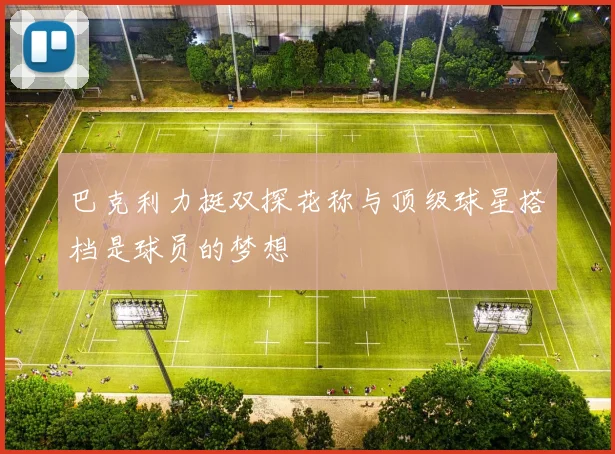 巴克利力挺双探花称与顶级球星搭档是球员的梦想