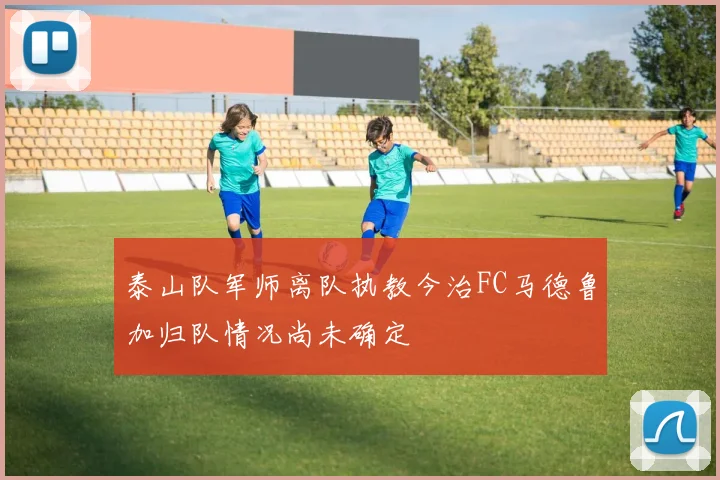 泰山队军师离队执教今治FC马德鲁加归队情况尚未确定